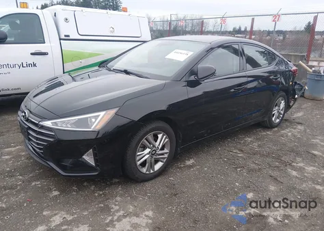 2020 Hyundai Elantra Sel z USA, uszkodzony, nr VIN KMHD84LF8LU986808